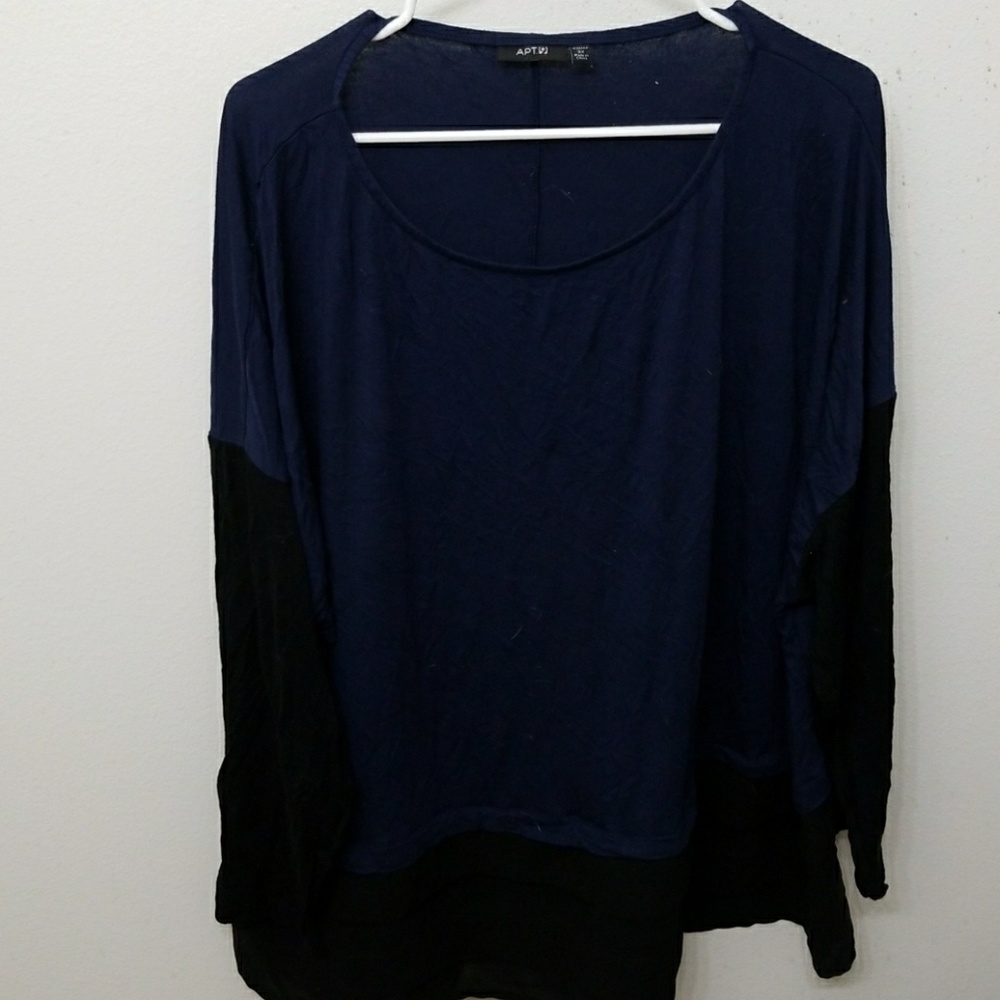 Blue/black shirt
